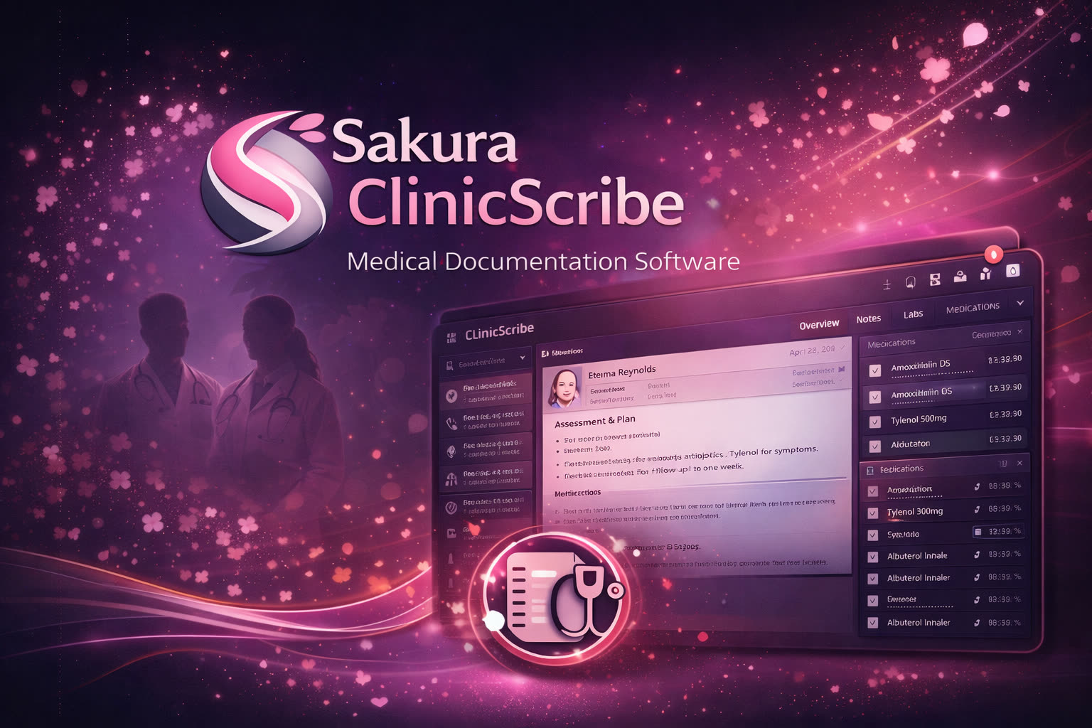 Sakura ClinicScribe hero