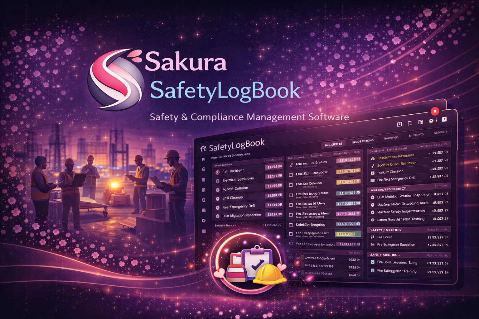 Sakura SafetyLogbook hero